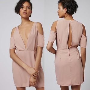 Motel Pink V Dress